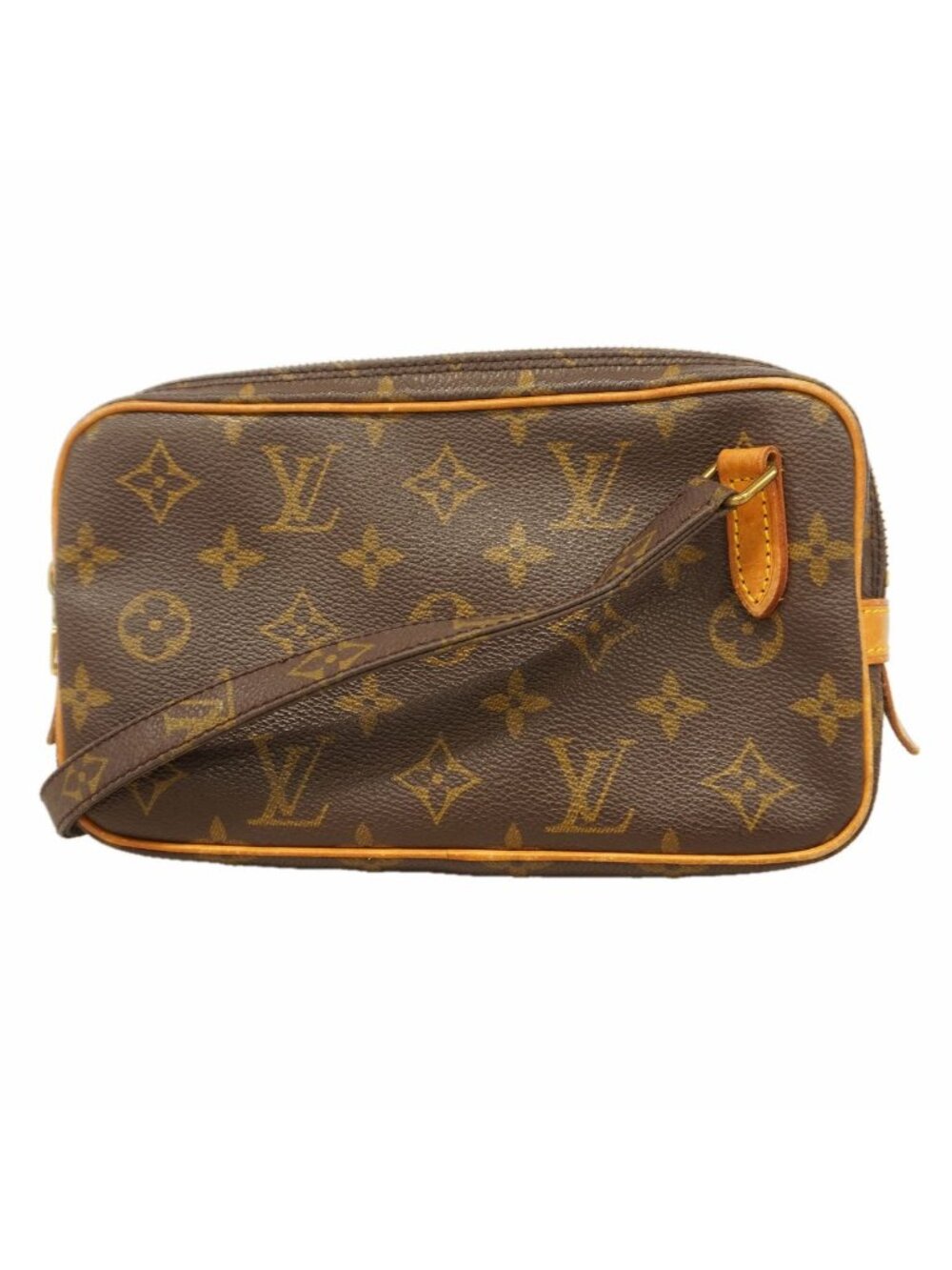 Louis Vuitton Shoulder Bag Monogram Pochette Marly Bandouliere Brown